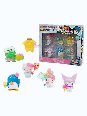 Sanrio Hello Kitty & Friends Dreamland 2" Figure 6‑Pack w/ Removable Accessories